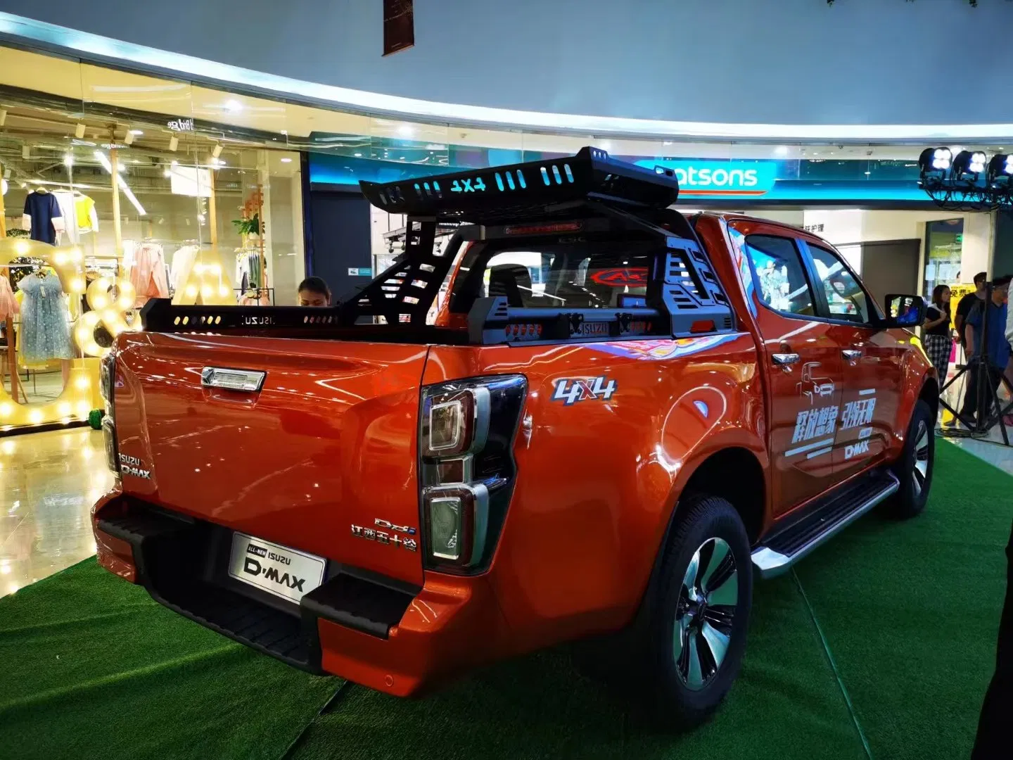 Accessori per auto rollbar con barra sportiva in acciaio nero da 3 pollici per Hilux Vigo
